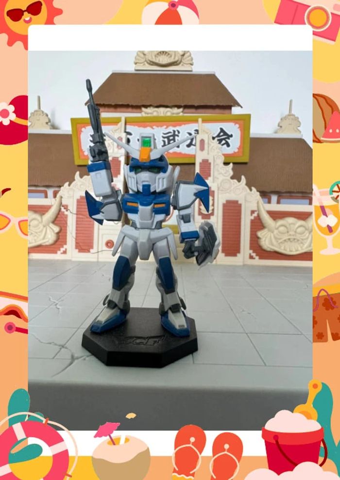 Mini figurine Gundam bras articulés - photo numéro 2