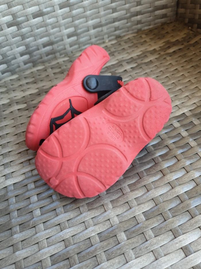 Sabots type crocks spiderman - photo numéro 4