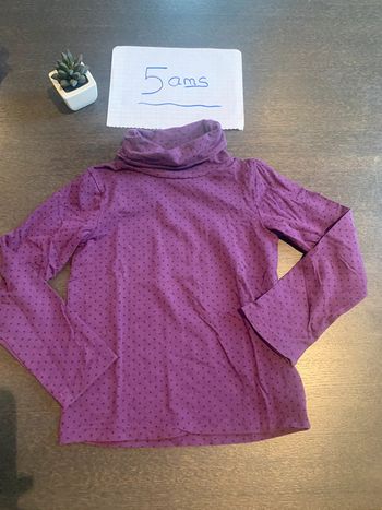 Sous pull taille 5 ans