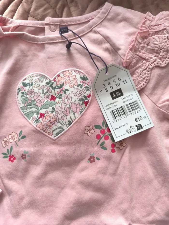 Tee shirt manche longue sergent major 4 ans - photo numéro 2