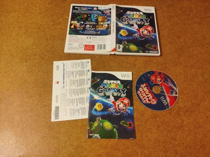 Jeux super Mario Galaxy Wii