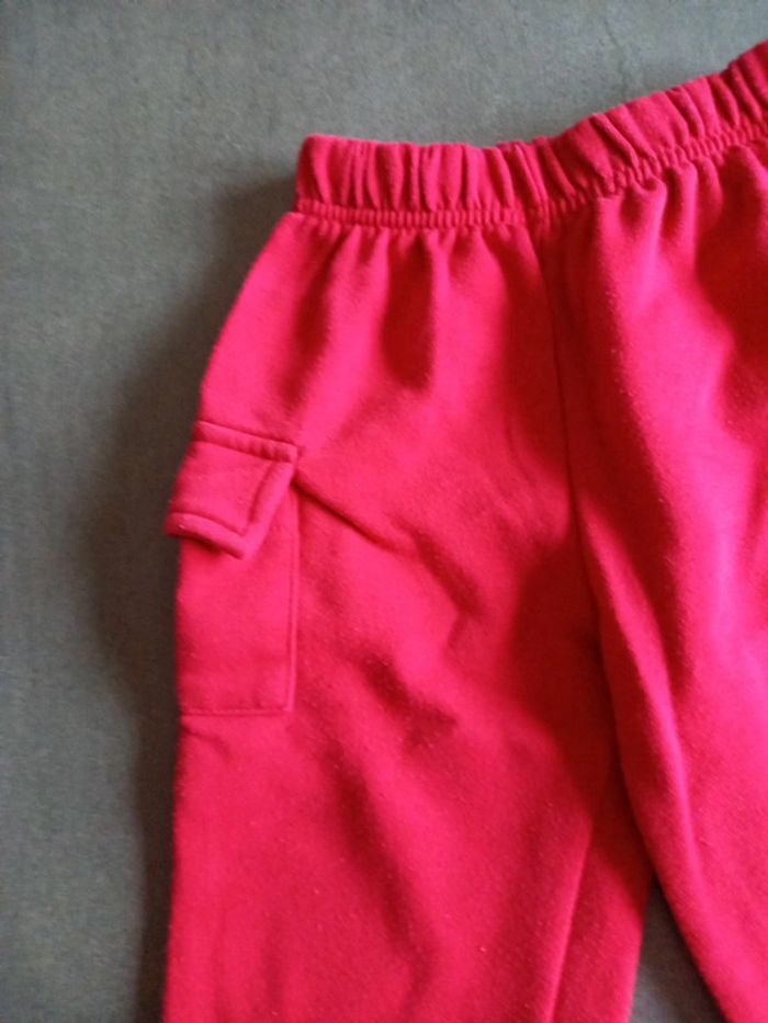 Lot de 2 pantalons molletonnés 18 mois - photo numéro 2