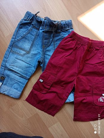 Lot de 2 pantacourts #inextenso