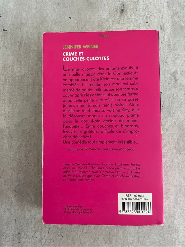 Crime et couches-culottes de Jennifer Weiner - photo numéro 2