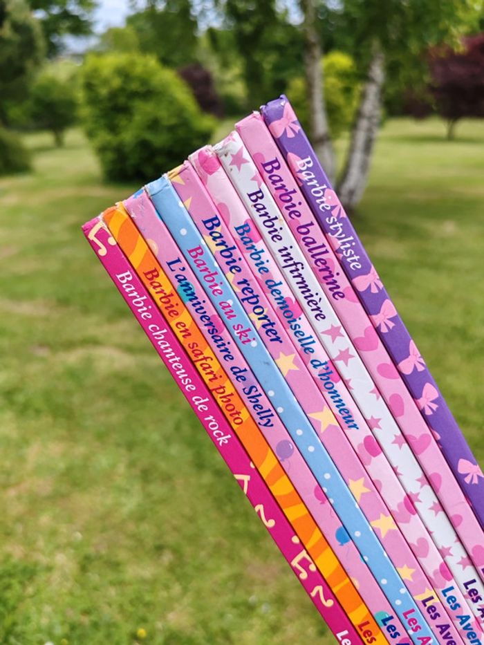 Lot de 9 livres vintages - les aventures de barbie - photo numéro 10
