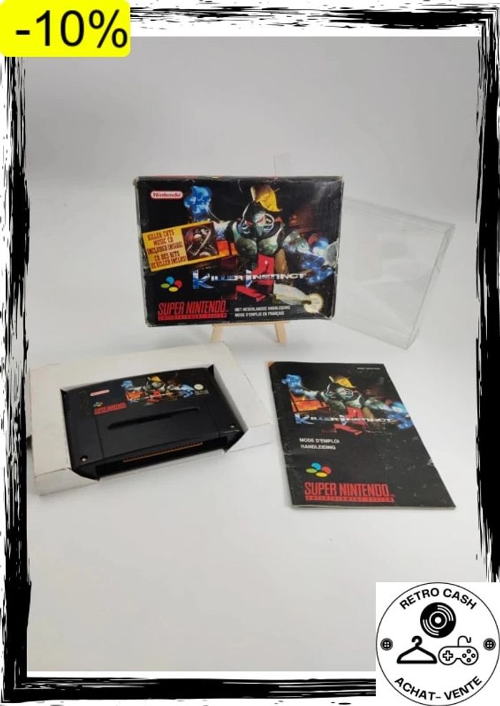 Killer Instinct Super Nintendo snes pal fah complet