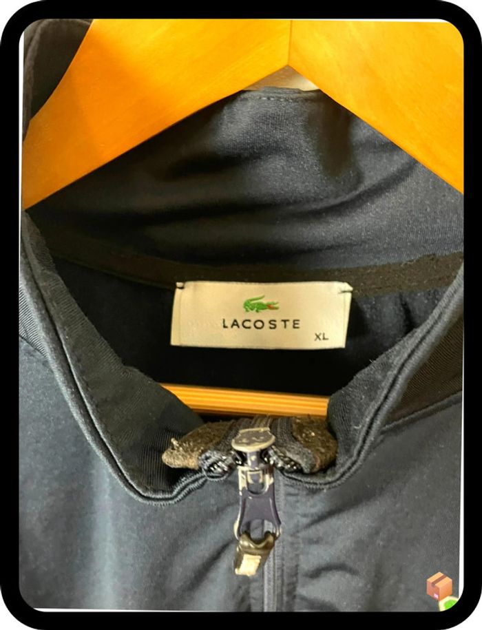 Veste de survêtement Lacoste – Homme – Taille XL – Bleu marine – Style sportif classique - photo numéro 3