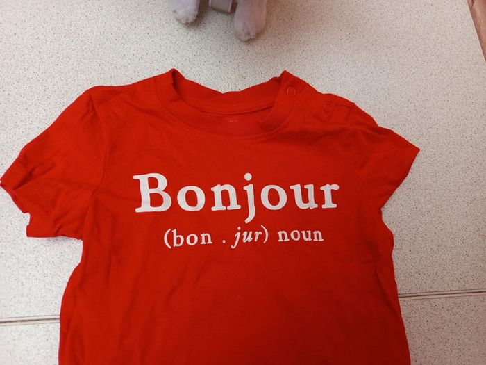 T-shirt taille 6/9mois - photo numéro 2