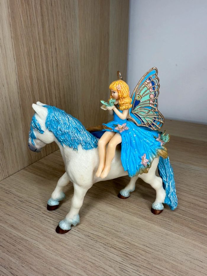 Pegasus papo avec fée - photo numéro 2