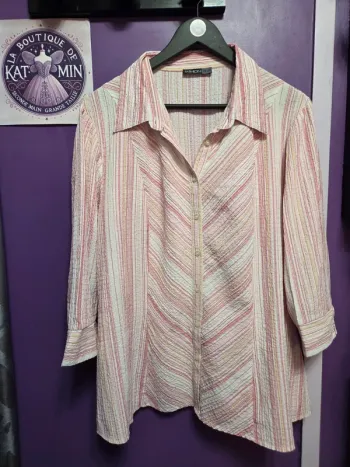 Chemise manches 3/4 T52 Fashion plus