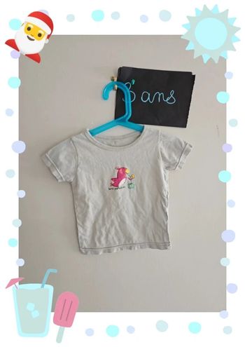 Tee shirt oiseaux taille 3 ans