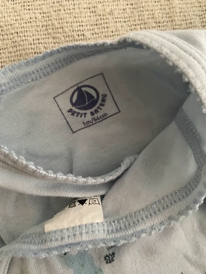 Body croisé cache cœur manches longues petit bateau - photo numéro 4