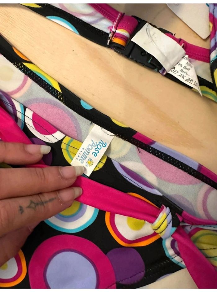 Maillot de bain 2 pièces Rose Pomme – Taille 2 – Parfait état - photo numéro 2