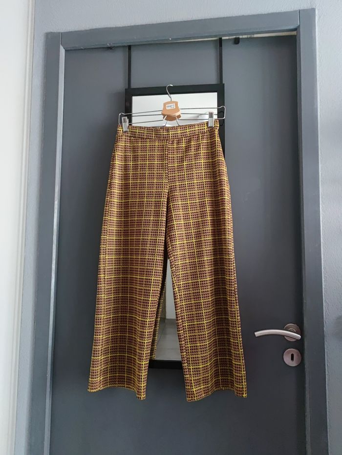 Pantalon à carreaux