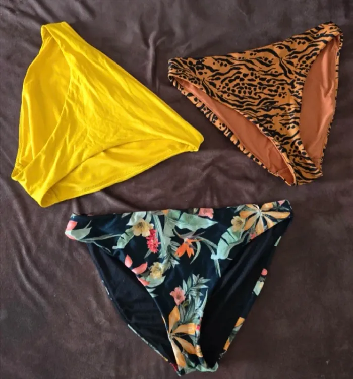 3 bas de maillots femme M H&M Parfait état