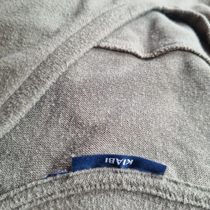 Pull kiabi jamais porté sans étiquette vert kaki 3xl col v - photo numéro 2