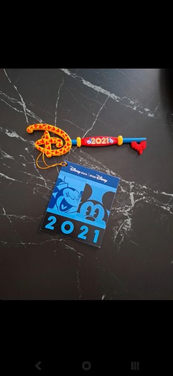 Clé Disney shopdisney Disney store 2021 Mickey Disneyland Paris