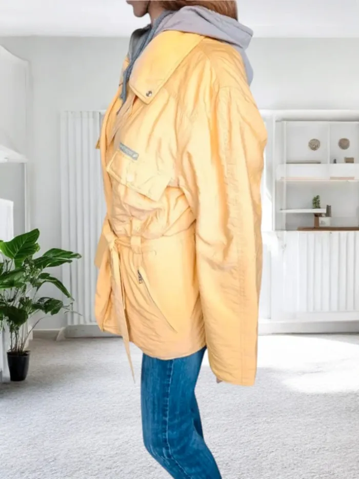 veste légére style saharienne ,Daniel Hechter , cintrée avec ceinture , impermeable - photo numéro 3