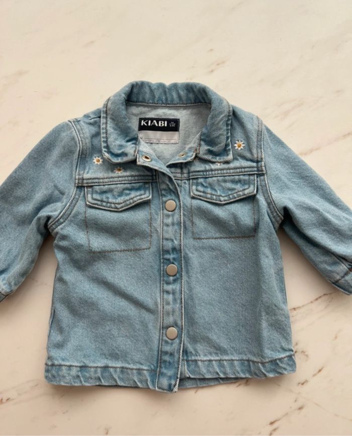 Veste en jean Kiabi