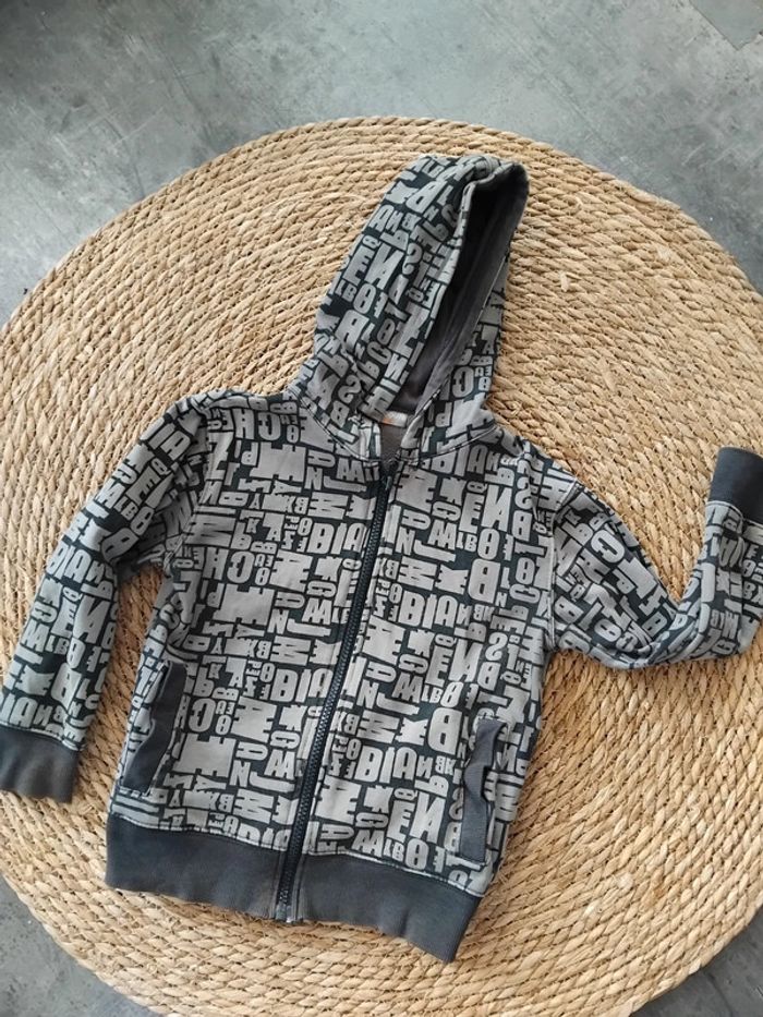 Pull gilet sweat, la redoute, 6 ans
