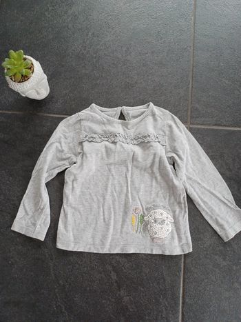 Haut manches longues mouton