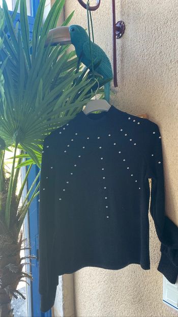petit pull en maille à perles pimkie