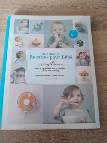 Mon livre de recettes pour bébé
