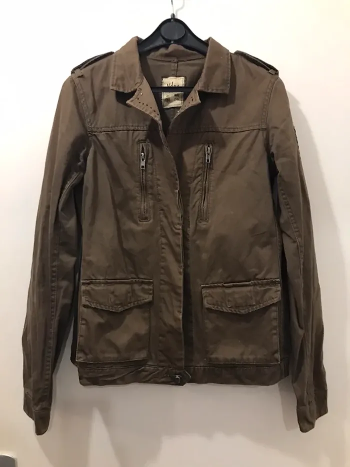 Veste  femme xdye kaki militaire été taille M - photo numéro 2