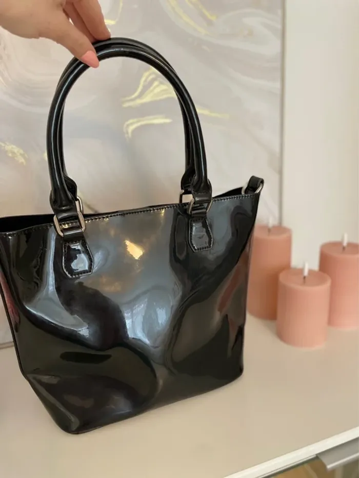 Sac vernis noir - photo numéro 4