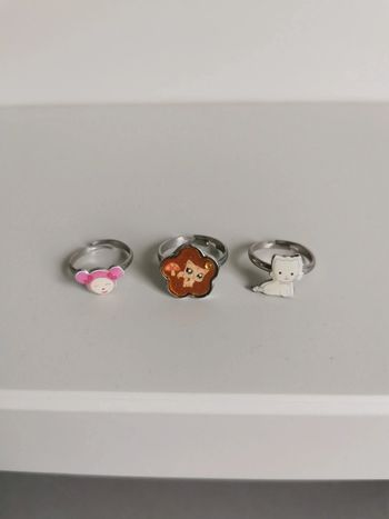 Bague ajustable enfant