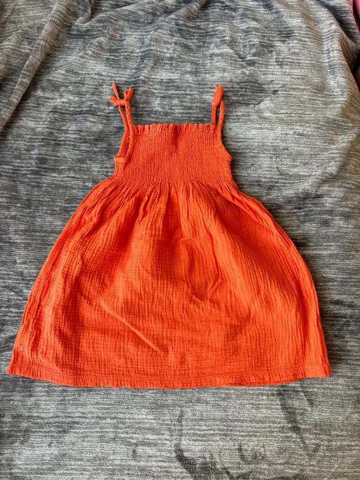 Robe bretelle gaze de coton - photo numéro 4