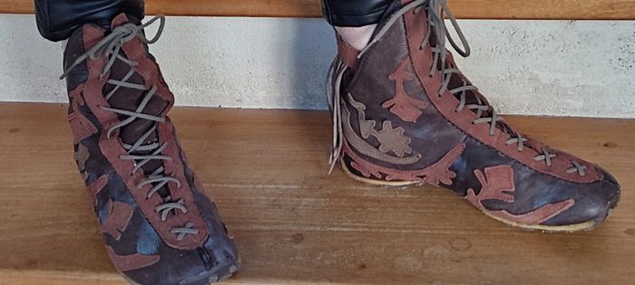 Belles chaussures bottines diesel 37 - photo numéro 5