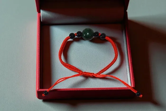 Bracelet Porte-Bonheur en Jade véritable 🌿