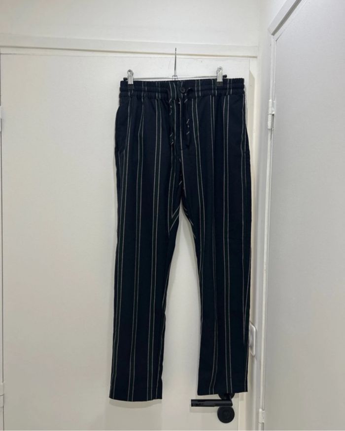 Pantalon Topman Bleu marine taille L