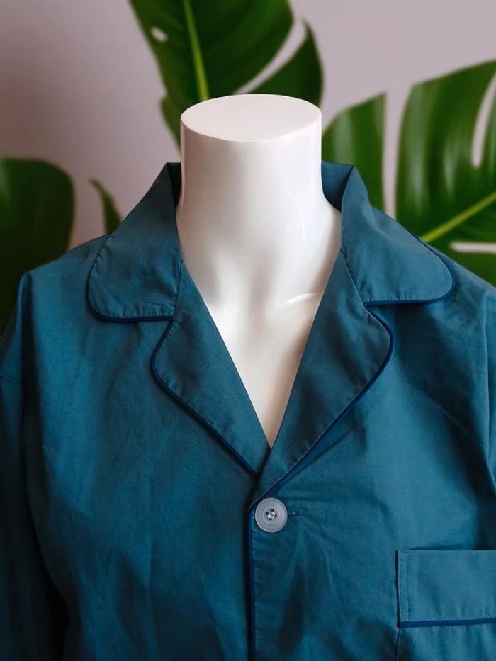 Chemise pyjama vintage canard (lire les mesures ) - photo numéro 3