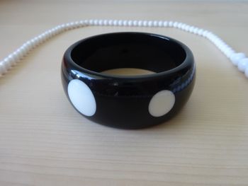 Bracelet fantaisie noir & blanc