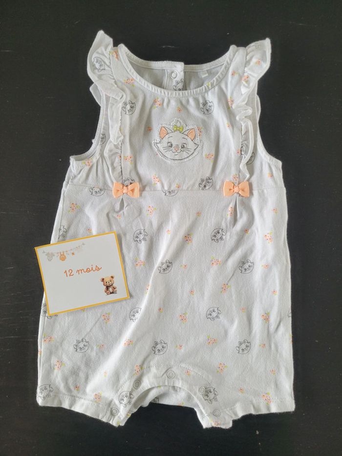 Lot ensembles & combishort été fille 12 mois - photo numéro 11