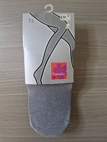 Collants neufs gris camaïeu