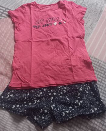 Pyjashort In Extenso 8 ans