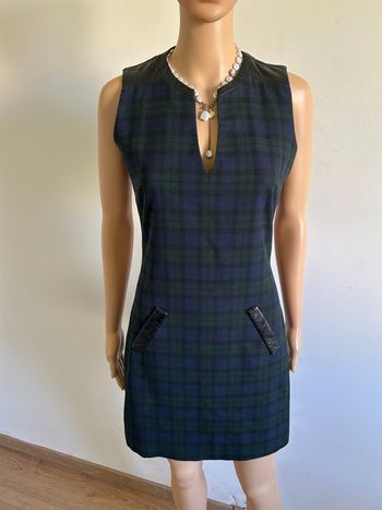 Robe à carreaux sans manches Morgan taille 36 TBE