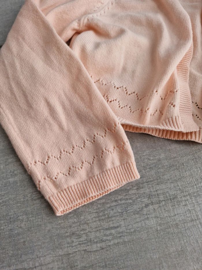 Gilet rose saumon ML - photo numéro 3