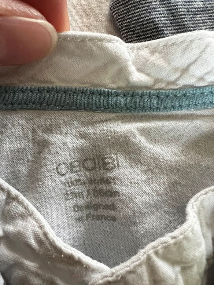 Lot 3 t-shirts manches longues OBAIBI 23 mois - photo numéro 3