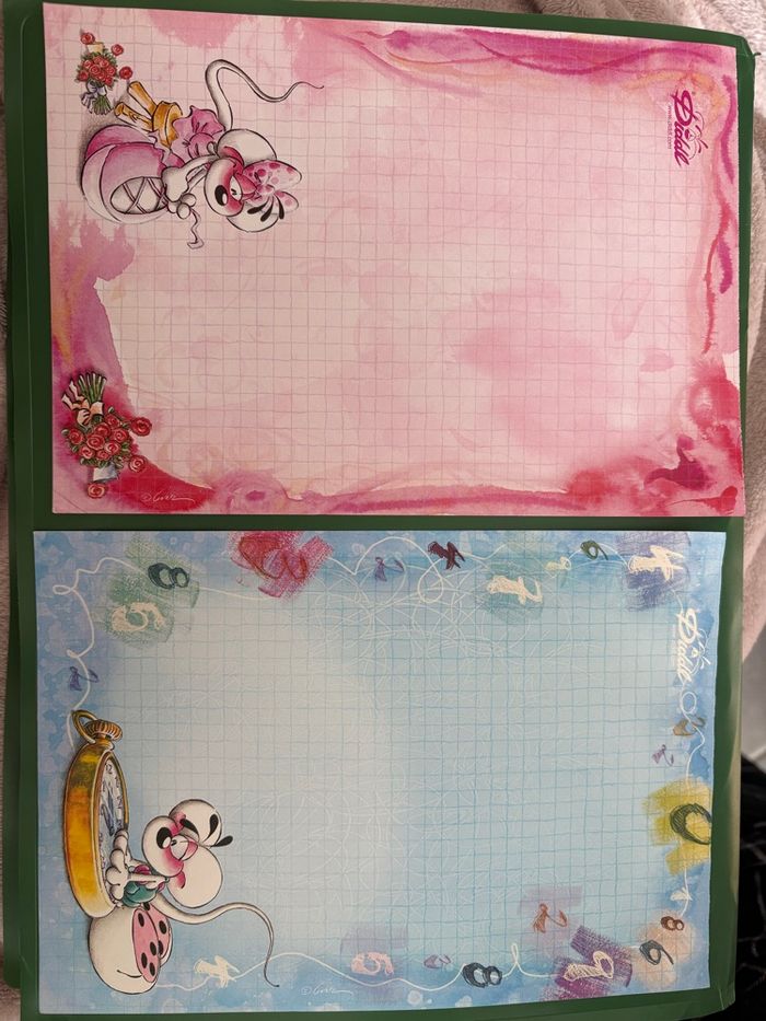 Lot de 20 feuilles Diddl - photo numéro 6