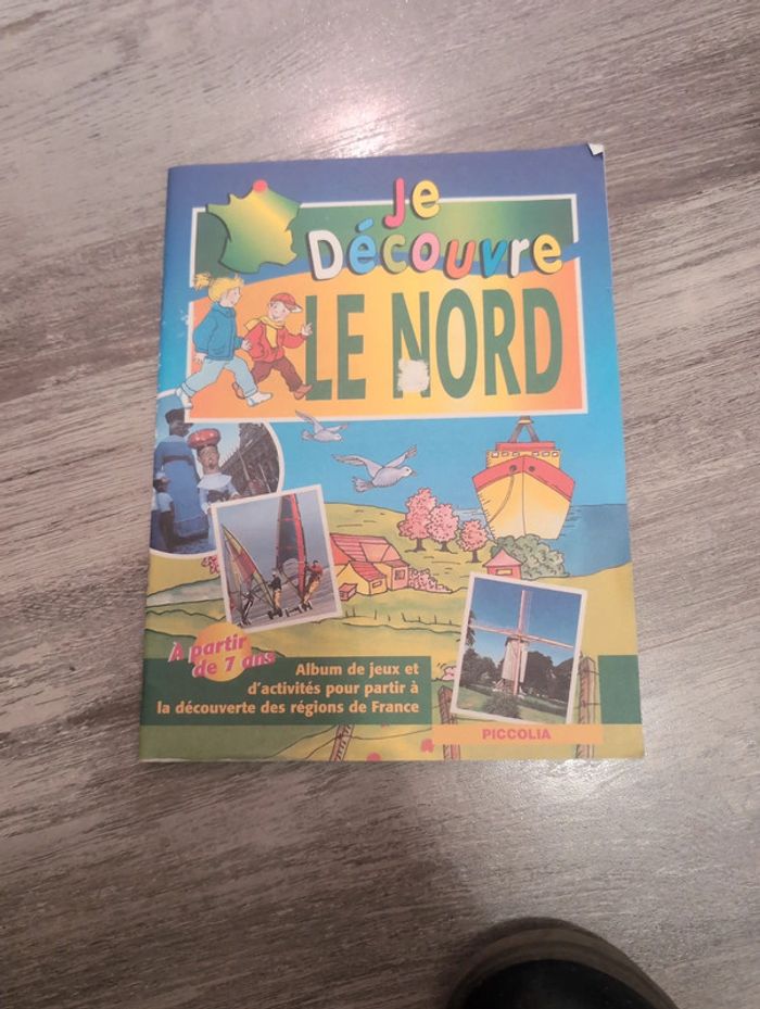 Cahier activité je découvre le Nord neuf