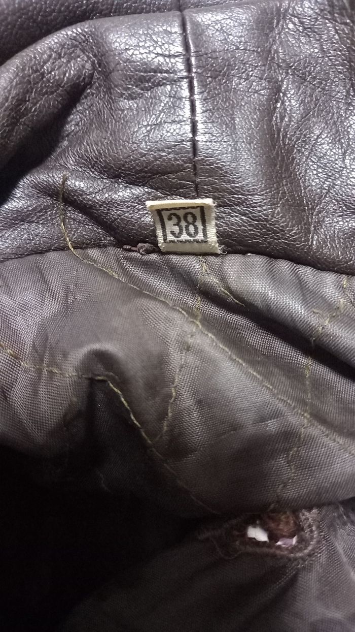 Très belle veste en cuir véritable :Fabiani - photo numéro 7