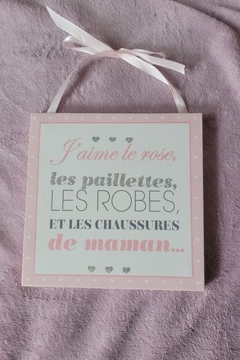 Tableau chambre petite fille