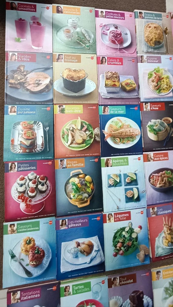 Lot livres collection complète cuisine - photo numéro 3