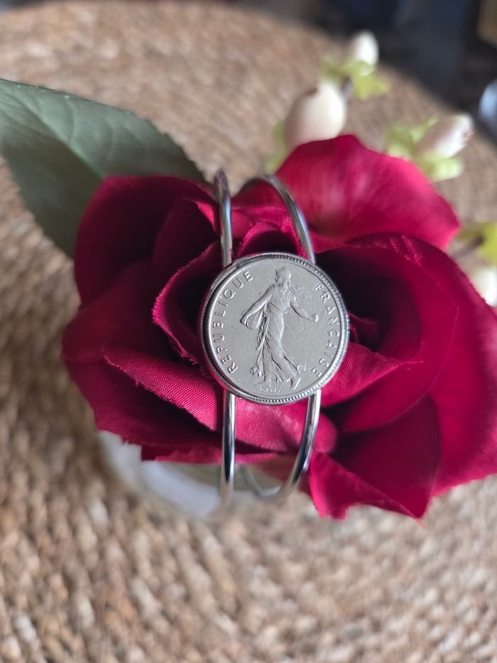 Bracelet vintage bijou pièce F - photo numéro 6