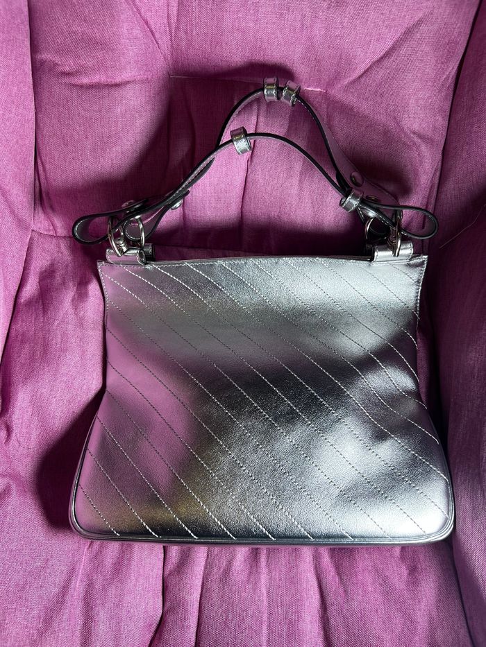 Sac cabas Gucci Blondie / Argent - photo numéro 2