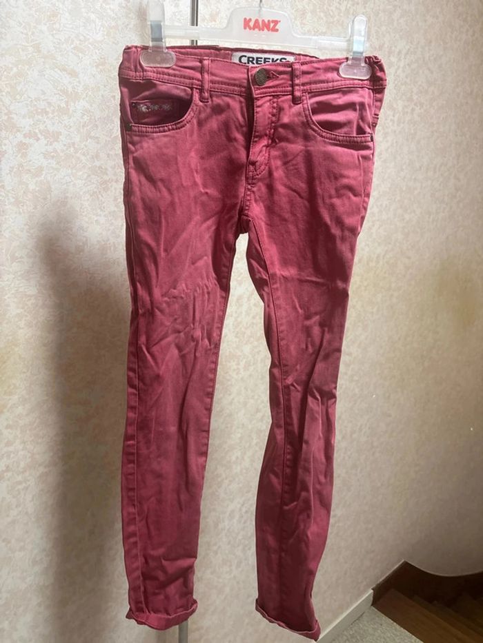 Jeans slim taille 10ans marque creeks - photo numéro 2